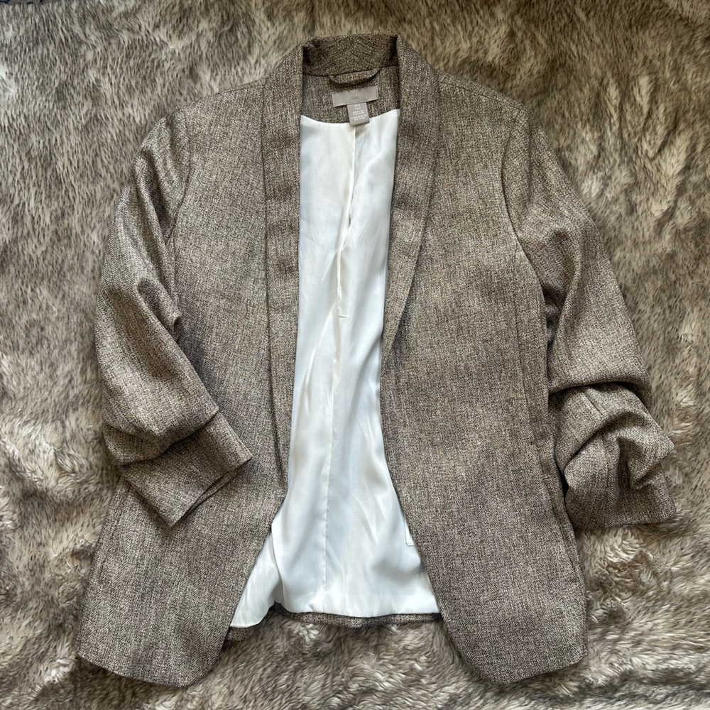 H&M Grayish Brown Blazer